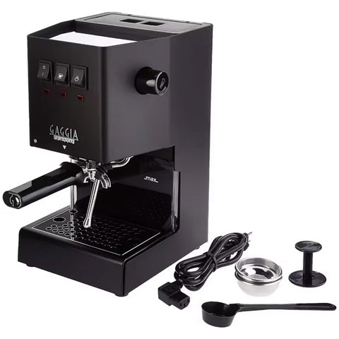 Gaggia Classic E24 - מכונת אספרסו ידנית - שחור