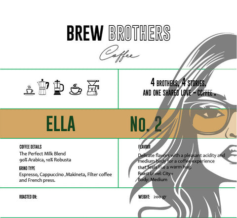 ELLA - NO.2 תערובת מושלמת לחלב