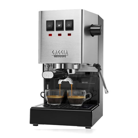 Gaggia Classic E24 - מכונת אספרסו ידנית - כסופה
