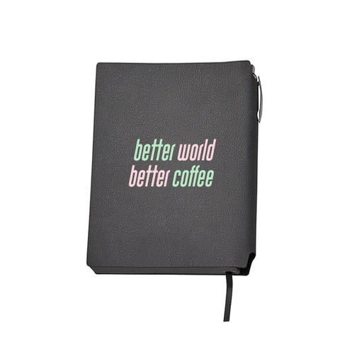 better world - מחברת שורות מנייר ממוחזר