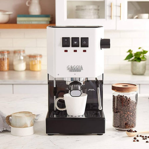 Gaggia Classic E24 - מכונת אספרסו ידנית - לבנה