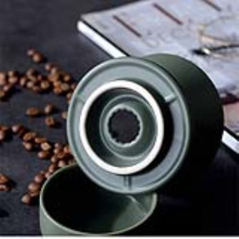 סט דריפר וכוס מחרסינה מעוצב בצבע ירוק 300 מ"ל