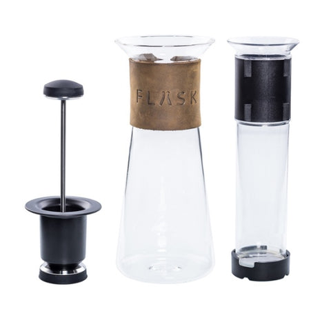 עם חבק מעור פרנץ פרס מזכוכית 500 מ"ל PLANETARY DESIGN