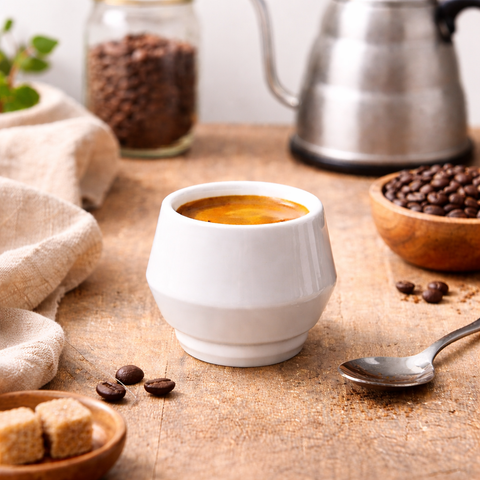 ספל אספרסו 70 מ"ל מקולקציית מניקו בצבע לבן - סט 4 כוסות CLUB HOUSE