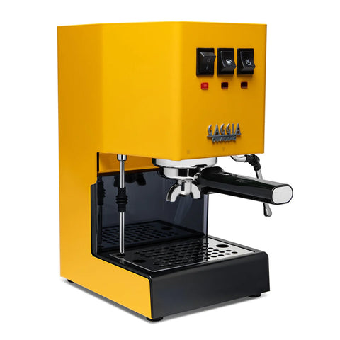 Gaggia Classic E24 - מכונת אספרסו ידנית - צהובה