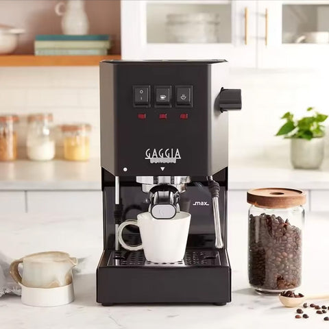 Gaggia Classic E24 - מכונת אספרסו ידנית - שחור