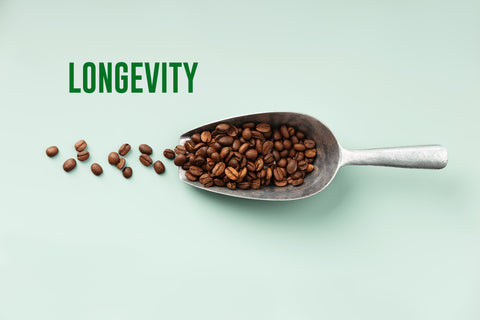 קפה Longevity של Brew Brothers - פולי קפה אתיופיה וקוסטה ריקה עשירים בנוגדי חמצון